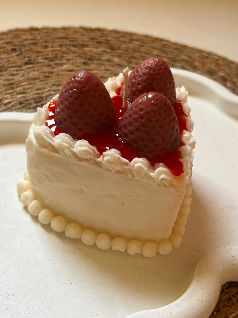 Heart cake - vue 1